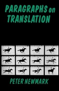 Cover: Paragraphs on Translation - Multilingual Matters