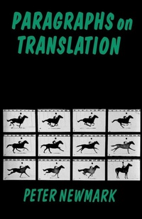 Enlarge image Cover: Paragraphs on Translation - Multilingual Matters
