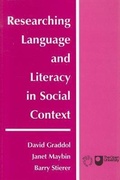 Cover: Researching Language and Literacy in Social Context - Multilingual Matters
