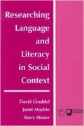 Cover: Researching Language and Literacy in Social Context - Multilingual Matters