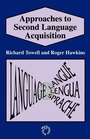 Cover: Approaches to Second Language Acquisition - Multilingual Matters