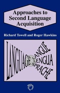 Cover: Approaches to Second Language Acquisition - Multilingual Matters