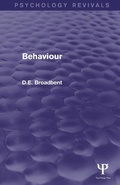 Bild: Behaviour (Psychology Revivals) - Psychology Press Ltd