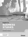 Cover: English for Business Studies Teacher Book - Garnet Education