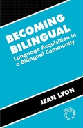 Cover: Becoming Bilingual - Multilingual Matters