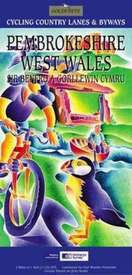 Abbildung von: Pembrokeshire / West Wales cycling map - Goldeneye