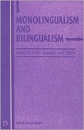 Cover: Monolingualism and Bilingualism - Multilingual Matters
