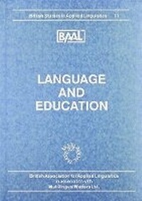 Abbildung von: Language and Education (BAAL 11) - Multilingual Matters
