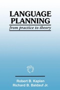 Cover: Language Planning - Multilingual Matters