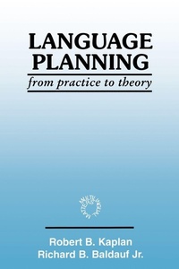 Enlarge image Cover: Language Planning - Multilingual Matters