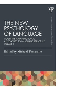 Abbildung von: The New Psychology of Language - Psychology Press Ltd