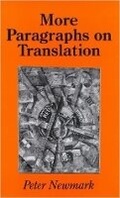 Cover: More Paragraphs on Translation - Multilingual Matters