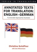 Cover: Annotated Texts for Translation - Multilingual Matters
