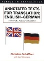 Cover: Annotated Texts for Translation - Multilingual Matters