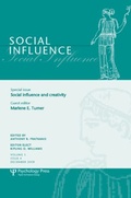 Cover: Social Influence and Creativity - Psychology Press Ltd