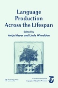 Cover: Language Production Across the Life Span - Psychology Press Ltd
