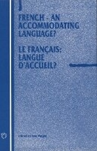 Abbildung von: French - An Accommodating Language? - Multilingual Matters