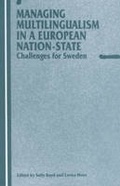 Cover: Managing Multilingualism in a European Nation-State - Multilingual Matters