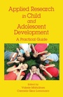Cover: Applied Research in Child and Adolescent Development - Psychology Press Ltd