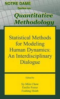 Enlarge image Cover: Statistical Methods for Modeling Human Dynamics - Routledge Academic