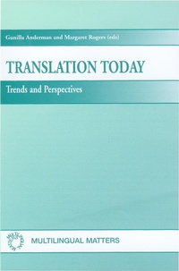 Enlarge image Cover: Translation Today - Multilingual Matters