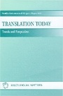 Cover: Translation Today - Multilingual Matters