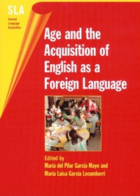 Abbildung von: Age and the Acquisition of English as a Foreign Language - Multilingual Matters