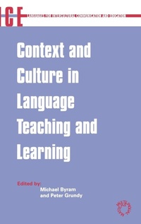 Enlarge image Cover: Context and Culture in Language Teaching and Learning - Multilingual Matters