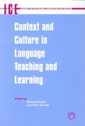 Cover: Context and Culture in Language Teaching and Learning - Multilingual Matters