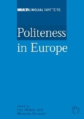 Cover: Politeness in Europe - Multilingual Matters