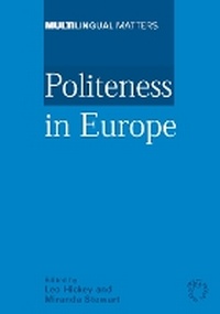 Enlarge image Cover: Politeness in Europe - Multilingual Matters