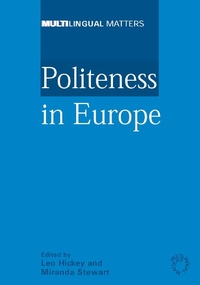 Abbildung von: Politeness in Europe - Multilingual Matters