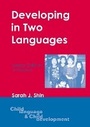 Cover: Developing in Two Languages - Multilingual Matters