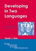 Cover: Developing in Two Languages - Multilingual Matters