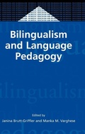 Cover: Bilingualism and Language Pedagogy - Multilingual Matters