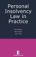 Cover: Personal Insolvency Law in Practice - Jordan Publishing