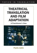 Cover: Theatrical Translation and Film Adaptation - Multilingual Matters