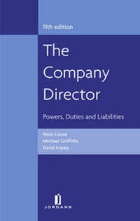 Enlarge image Cover: The Company Director - Jordan Publishing