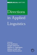 Cover: Directions in Applied Linguistics - Multilingual Matters