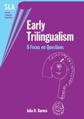 Cover: Early Trilingualism - Multilingual Matters