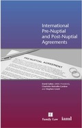 Cover: International Pre-Nuptial and Post-Nuptial Agreements - Jordan Publishing