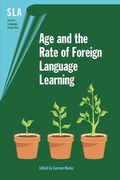Cover: Age and the Rate of Foreign Language Learning - Multilingual Matters