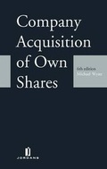 Cover: Company Acquisition of Own Shares - Jordan Publishing