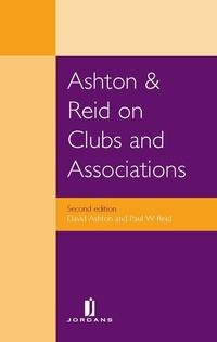 Abbildung von: Ashton & Reid on Clubs and Associations - Jordan Publishing