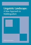 Cover: Linguistic Landscape - Multilingual Matters