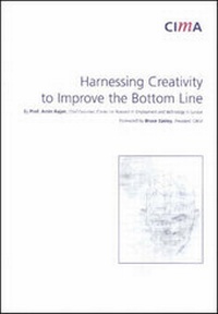 Enlarge image Cover: Harnessing Creativity to Improve the Bottom Line - CIMA Publishing