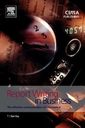 Cover: Report Writing in Business - Chartered Institute of Management Accountants