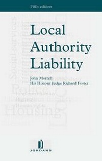 Enlarge image Cover: Local Authority Liability - Jordan Publishing