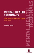 Cover: Mental Health Tribunals - Jordan Publishing