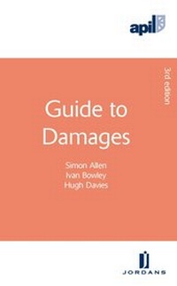 Enlarge image Cover: APIL Guide to Damages - Jordan Publishing